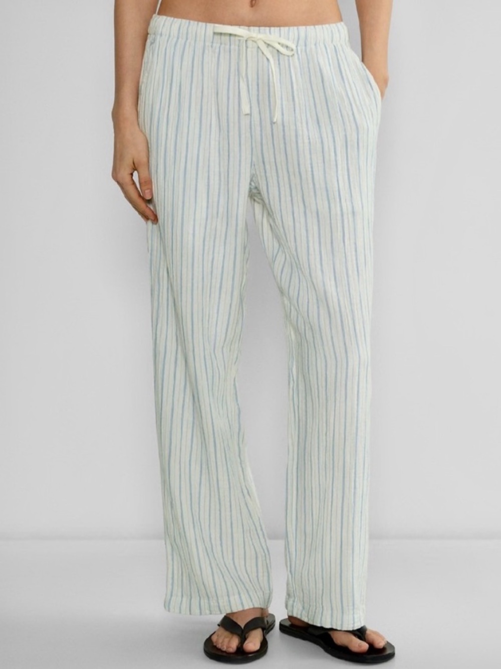 Little Moon AirPlush Cotton Sail Pant XS Thea Stripe